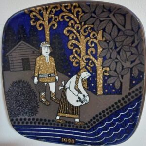 Arabia Kalevala vuosilautanen 1990